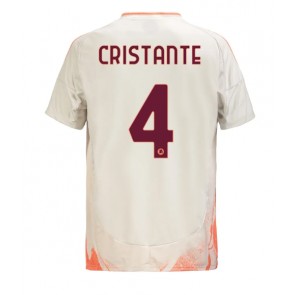 AS Roma Bryan Cristante #4 Udebanetrøje 2024-25 Kort ærmer